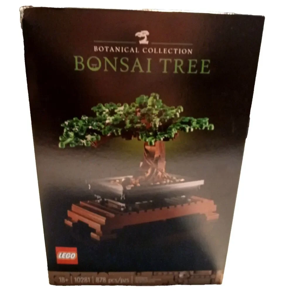 LEGO Botanicals Bonsai Tree Building Set 10281 Pink or Green Leaves 878 pcs